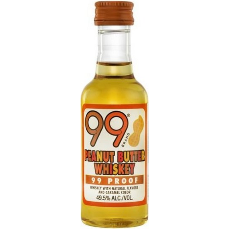 99 Peanut Butter Whiskey 50ml Bottle
