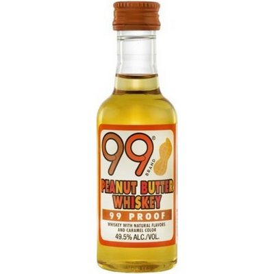 99 Peanut Butter Whiskey 50ml Bottle