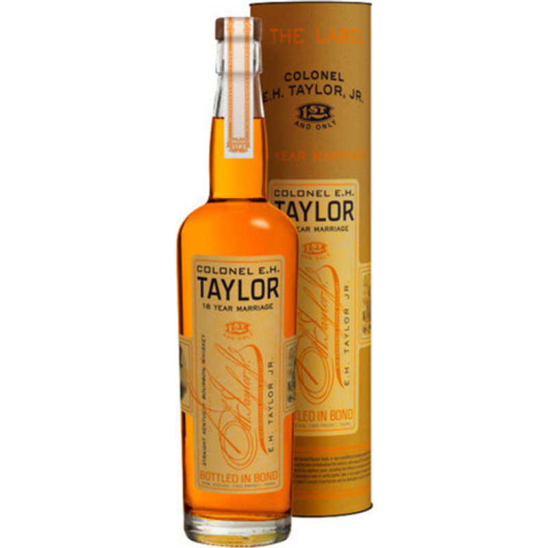 Colonel E.H. Taylor 18 Year Marriage Straight Kentucky Bourbon Whiskey Bottled In Bond 750mL