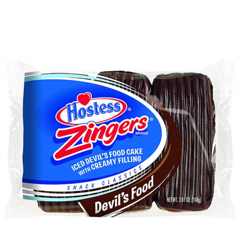 Hostess Zingers Cakes 3oz Box
