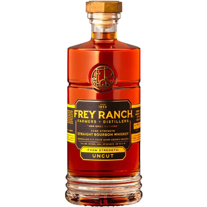 Frey Ranch Farm Strength Uncut Bourbon Whiskey 750mL Bottle