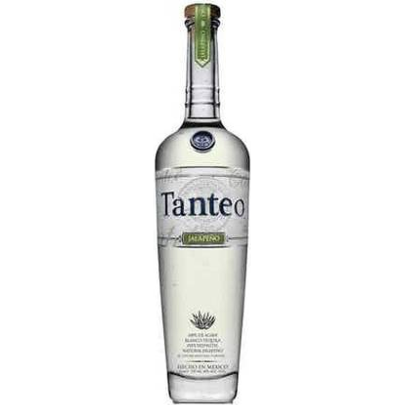 Tanteo Jalapeño Tequila 750 ml Bottle (40% ABV)