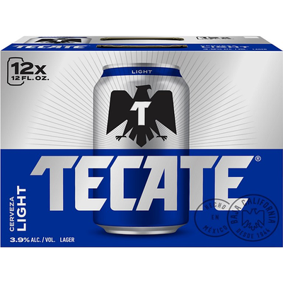 Tecate Light 12 Pack 12 oz Cans