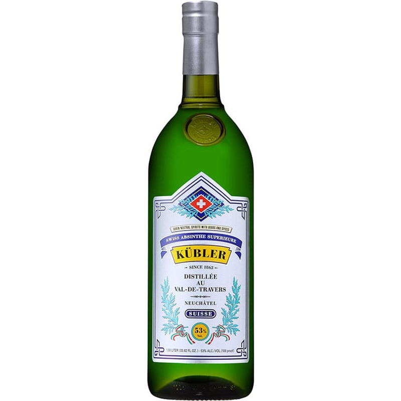 Kubler Swiss Absinthe Superieure 1L Bottle