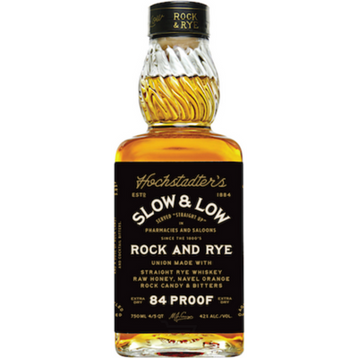 Hochstadter's Rock and Rye Slow & Low Straight Rye Whiskey 750mL