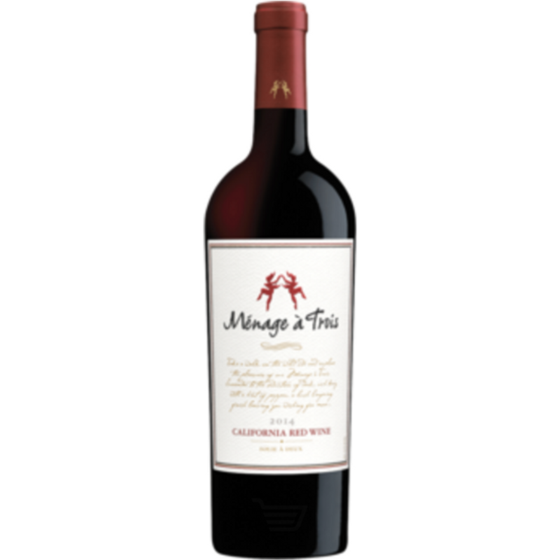 Menage a Trois Red Table Wine 750mL