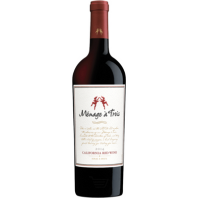 Menage a Trois Red Table Wine 750mL